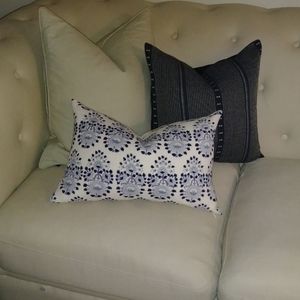 Designer Pillow Cover 14" x 20" and 12"x 18"